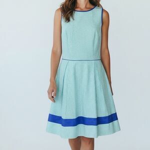 NWT Jessica Simpson Seerscuker Stripped Sleeveless Dress in Size 10